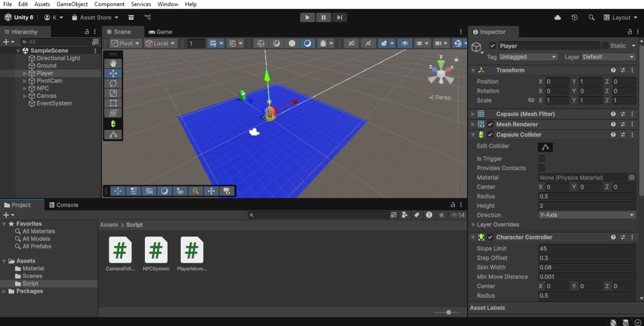 RPG System Unity